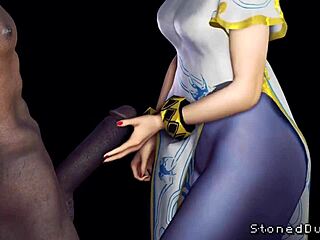 Some fortunate individuals are getting intimate with the stunning Chun Li