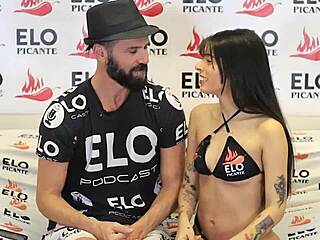 mells blanco accepts the bon bon bum challenge