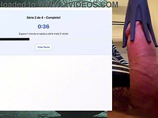 Watch strong fat cock last hours during exercise