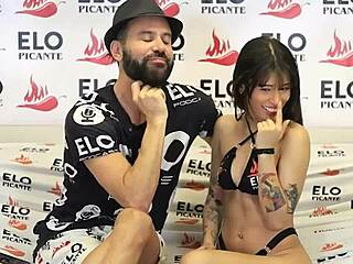 mells blanco accepts the bon bon bum challenge