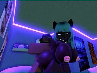 Candy and Demi-Human Getting Fucked Deep in Part 2