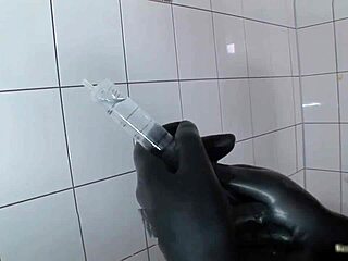 Slutty blond chick gets her asshole slapped and spanked in hardcore assfucking and deepthroat.