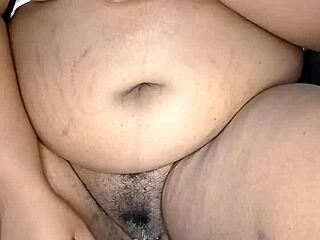 Damn! Ebony Beauty Masturbating with That Tight Wet Pussy!