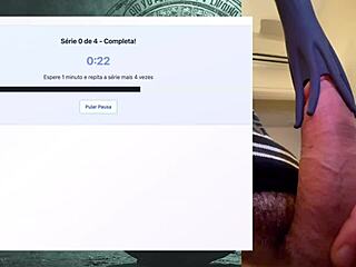 Watch strong fat cock last hours during exercise