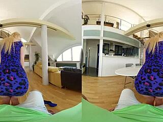 czech vr 373 - blonde craves your hard cock!