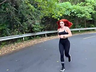 i met a stranger on a morning run and fucked her tight pussy