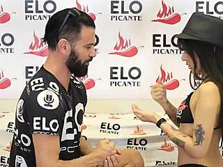 mells blanco accepts the bon bon bum challenge