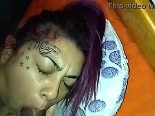 Hey, I love his load on my face, banging with that monster cock feels amazing!