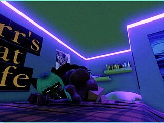 Candy and Demi-Human Getting Fucked Deep in Part 2