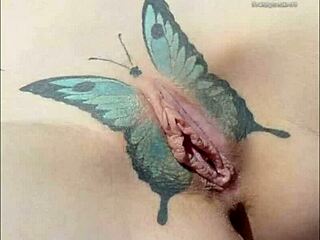 Crystal Butterfly Performs With Music And Tattoo Designs