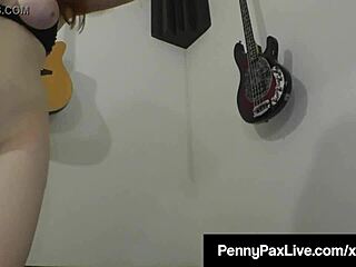 Petite Redhead Penny Pax Rides Big Cock Roommate