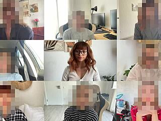 Man, she got him to finish inside her tight 18+ pussy on Zoom!