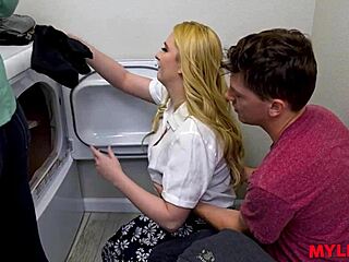 Mylfex Cougars Offer Tight Asses in Laundry Room
