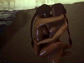 conan exile explores lesbian adventures in a suggestive manner