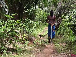 i-i watched this ebony queen riding a blind man's cock, turning him into a crying machine with her big ass pussy.