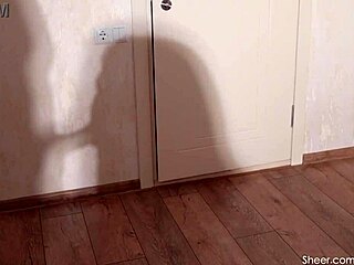 Blowjob after footjob in pantyhose, cum in mouth! 💦