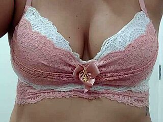 Brazilian MILF chats daily while getting ready for webcam show with big ass and tits.