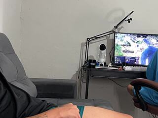 caught him jerking off while gaming, what do you think i did?
