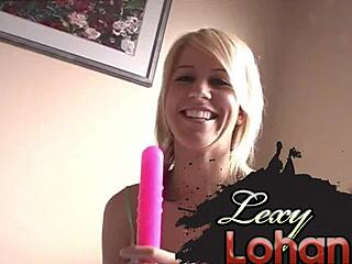 i love masturbating with my dildo, lexy lohan style