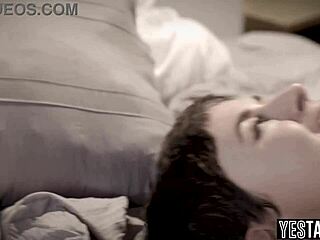 Big boobs milf nurse fucks paralyzed patient's husband on bed