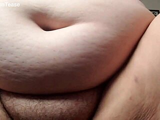 Big hairy wet bbw pussy gets dominated intensely.