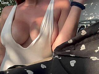 Italian Milf Artemisia Love Teases Outdoors with BIG TITS