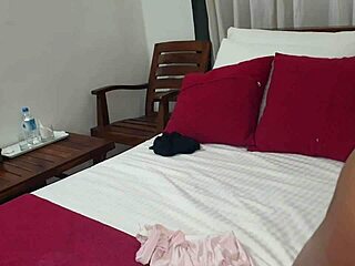Indian college babe Divya explores deep anal play at home