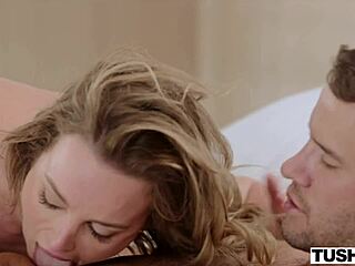 Hot blonde milf charlie forde performs intense anal session