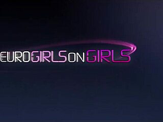 intense lesbian fuck between antonia and brandy smile, their big tits bouncing in glamour style with european passion