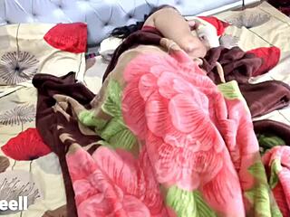 Stepmom Shares Pussy and Ass in Homemade Cowgirl Ride with Husband and Stepson