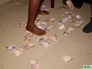 i gave nigerian naira and banged ebony hard after her dance
