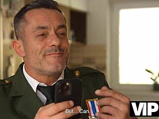 Luckiest Soldier Fucks Young Slut