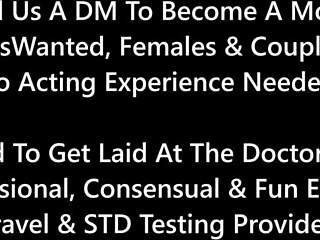 Melany lopez gives intense internal exam