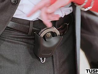 Hot blonde milf charlie forde performs intense anal session