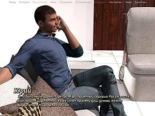 blonde slut strips outdoors near toilet in horny gameplay