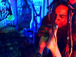 Heel Play And Foot Domination With Natural Tits