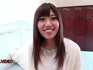 hardcore teen chisa hoshino's shaved pussy gets fingered and deeply fucked