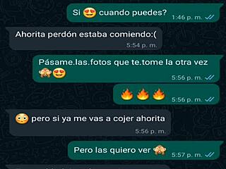 Hot Latina Amiga in Mini Shorts on WhatsApp