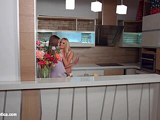 Wow! Kiara Lord and Suzie C Dive Deep in Kitchen Lesbian Action