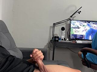 caught him jerking off while gaming, what do you think i did?