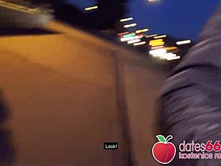 Curvy blonde nerdy girl mariella sun gets cumshot on glasses in public sex scene