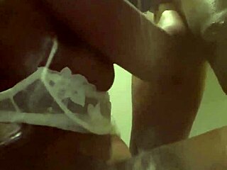 Sucking Shoe Plug Wildly in Front of Fridge for Sloppy Fun