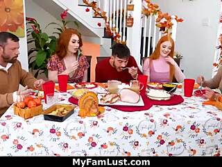 Intense Threesome with Nate Cumming on Faces and Tits