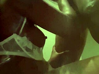 Sucking Shoe Plug Wildly in Front of Fridge for Sloppy Fun