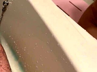 Japanese wife enjoys sexy bath time