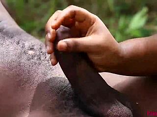 i-i watched this ebony queen riding a blind man's cock, turning him into a crying machine with her big ass pussy.