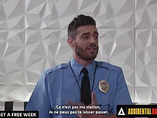 Whitney Wright in accidental gangbang with airport security.