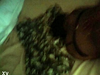 chocolate thot with big ass in detailed fetish scene involving toys and gaping