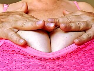 huge tits shoved in boss's face, homemade pov countdown to cumshot close up