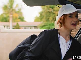 Siri Dahl passionately strapons teen's fresh pussy in lesbian coaching